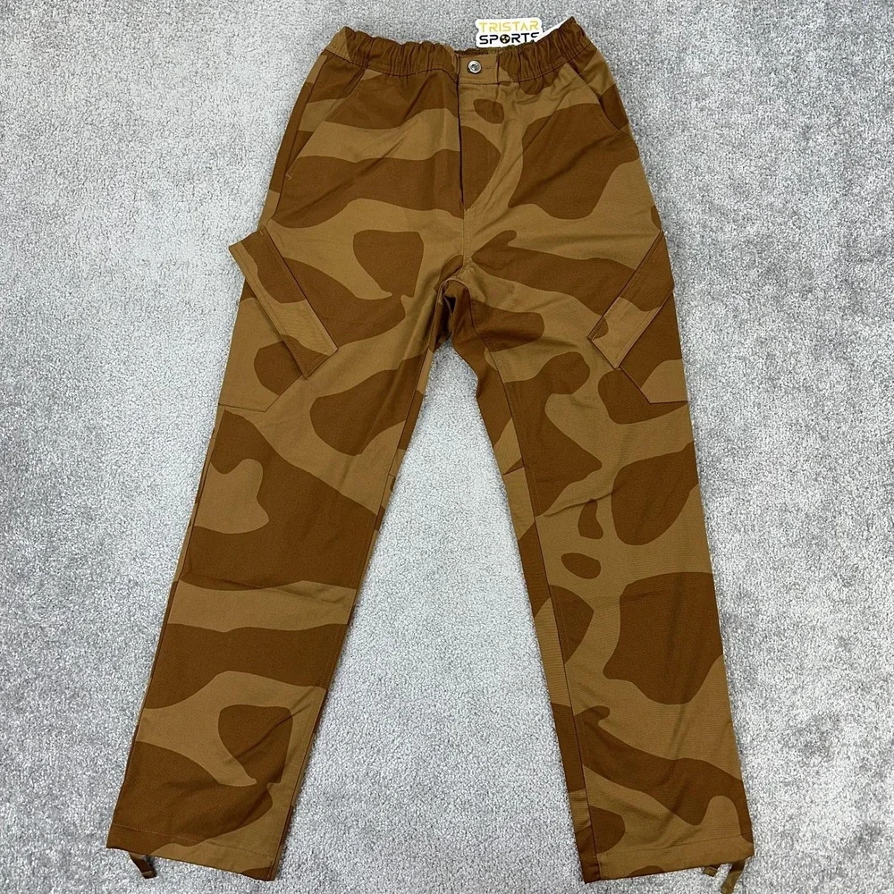 Jordan Cargo Pants Mens Small Brown Camo Standard Fit Utility Nike FD7455-270